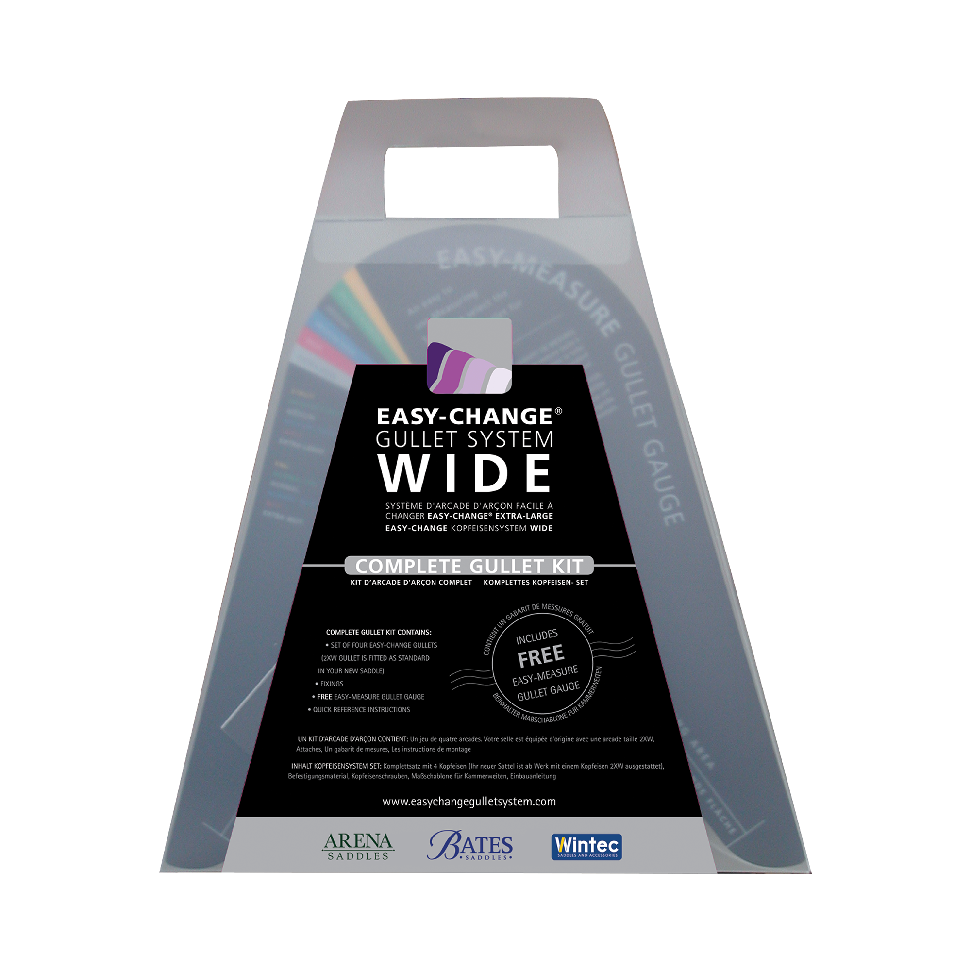 EASY-CHANGE Gullet System WIDE: Complete Kit - 29:31201131331672